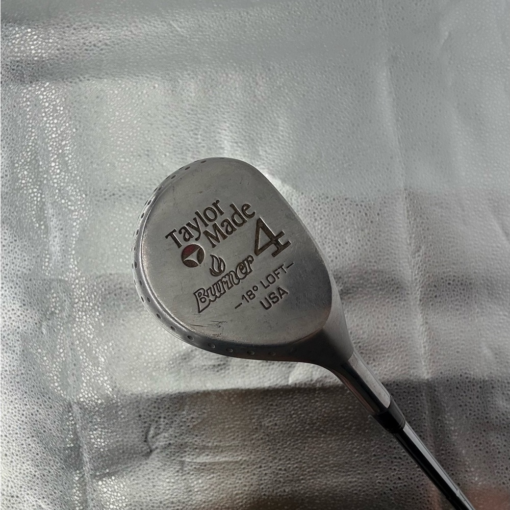 Taylormade Tour Preferred Burner 4 Fairway Wood 18* Stiff Steel Mens RH 42”